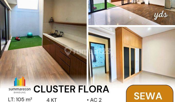 Sewa Rumah Cluster Flora Summarecon Bandung 1