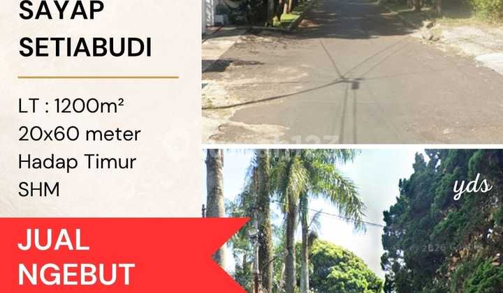 Jual Ngebut Rumah Hitung Tanah Sayap Setiabudi