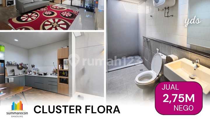 Jual Rumah Cluster Flora Summarecon Bandung