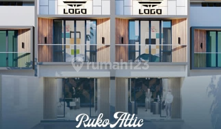 Ready-to-occupy Ruko Raya Simpang Darmo Permai, Access Road to Lontar and Hr Muhammad Street.