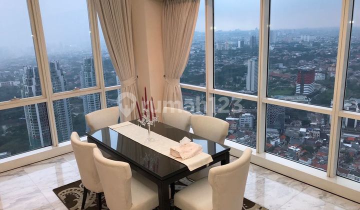 Fully Furnished 5 Bedrooms Apartment For Rent, 53th Floor, The Peak Apartment Sudirman Tower Reinansance 2