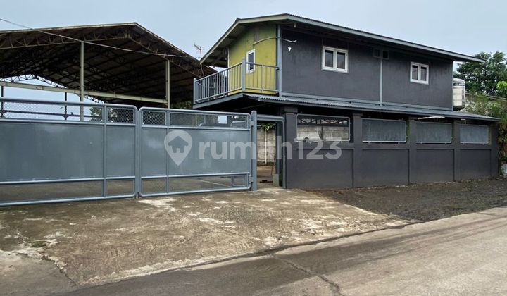 Ruang Usaha Tanah + Gudang Pool di Legok Tangerang