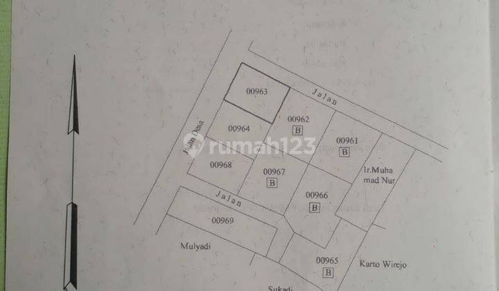 Tanah Pekarangan Siap bangun di Kartasura Sukoharjo 2