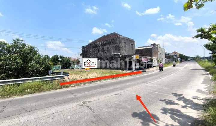 Tanah Pinggir Jalan Utama Strategis Dekat Tol.solo