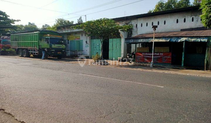 Tanah luas solo baru bonus bangunan Aksea Jalan utama 2