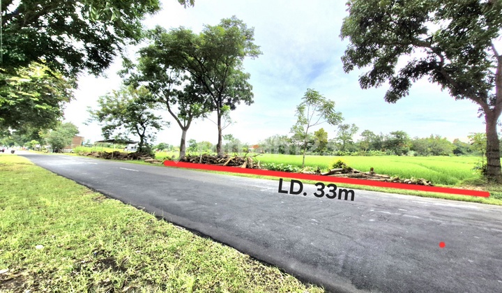 Tanah Murah Akses Jalan Raya 2 Muka Jalan Solo Tawangmangu