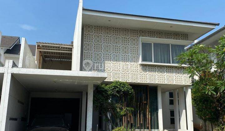 Rumah Modern Minimalis Terawat Full Furnished di Alam Sutera  1