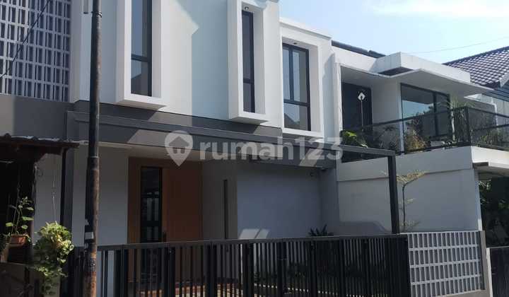 For sale nice house in sector 3 bintaro modern minimalist building ready to occupy 2