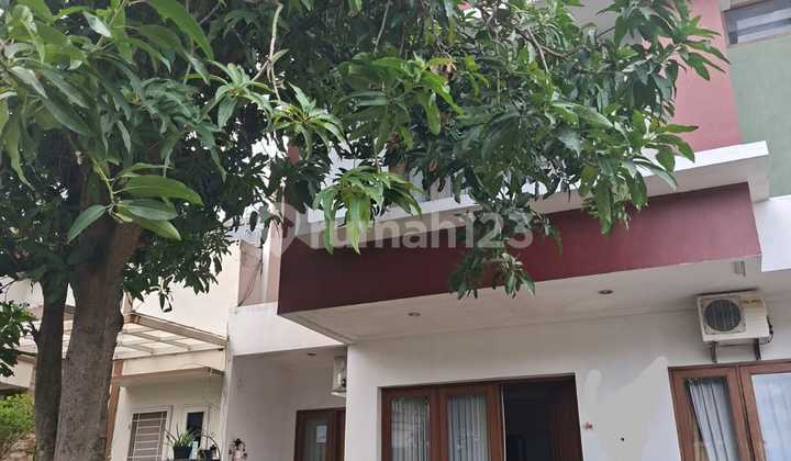 Dijual rumah modern minimalis di graha raya furnished siap huni