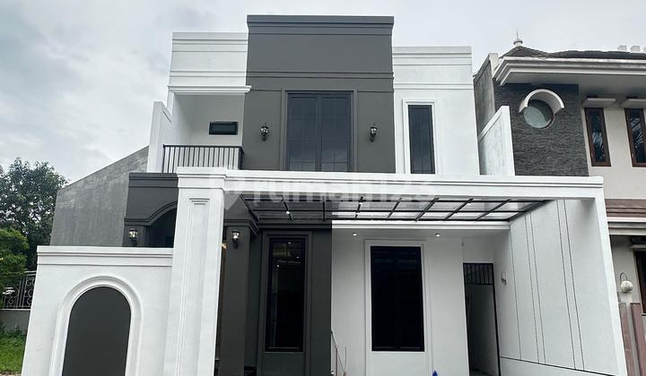 Dijual Rumah Brand New di BSD Bangunan Semi Furnished Siap Huni