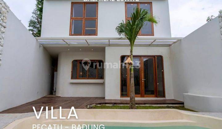 Freehold Brand New 2 Bedrooms Villa Furnished In Pecatu Bali 1