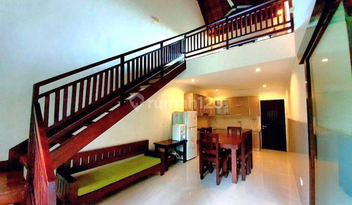 Yearly Rent 2 Bedrooms Villa Enclosed Living Fully Furnished In Pererenan 4