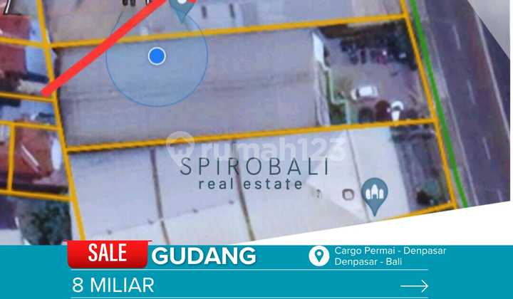 Dijual Gudang Beserta Bangunan Seluas 382 M2 di Jalan Utama Cargo Permai. 1
