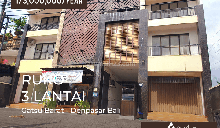 Disewakan Ruko 3 Lantai Cocok Untuk Bisnis Usaha Perkantoran Lokasi Strategis Pinggir Jalan Utama. 1