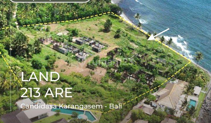 Dijual Tanah Hak Milik Seluas 213 Are Loss View Pantai di Candidasa Karangasem Bali 1