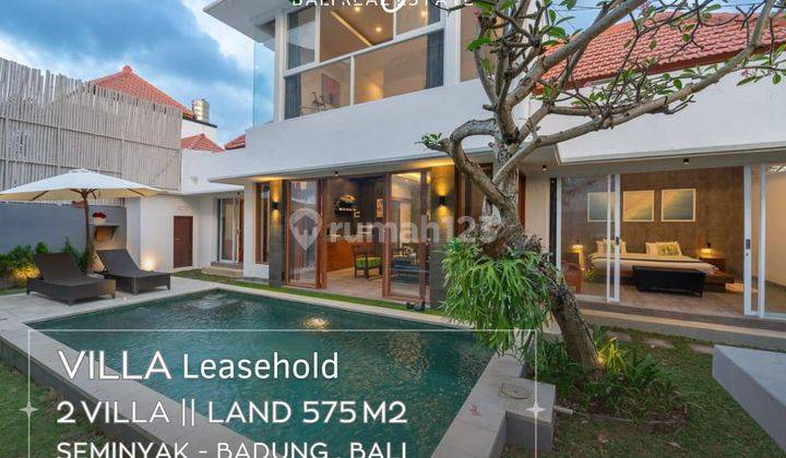 Leasehold 16 Years , 2 Buildings Villa With 6 Bedrooms In Seminyak Bali 1