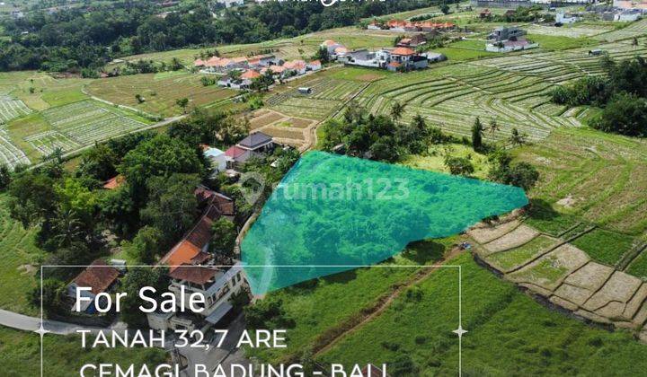 Tanah di Cemagi Badung, Badung SHM 3.270 m² 1