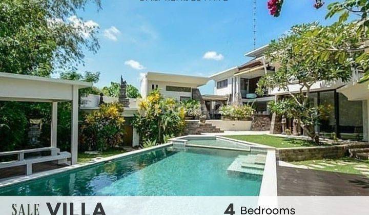 For Sale 4 Bedrooms Contemporary Styled Villa Fully Furnished In Pererenan Canggu Bali. 1