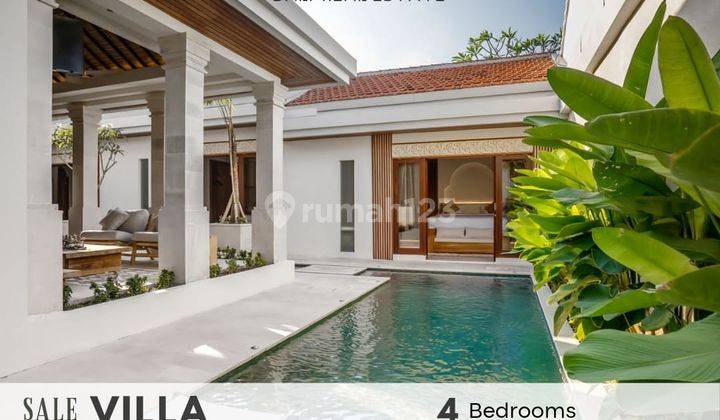 For Sale 4 Bedrooms Tropical Modern Villa Fully Furnished In Kerobokan Bali 1