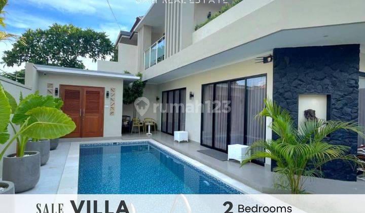 For Sale Brand New Villa 2 Bedrooms 200 M2 Furnished In Kerobokan Bali 1