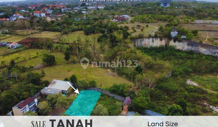 Tanah di Ungasan, Badung SHM 378 m² 1