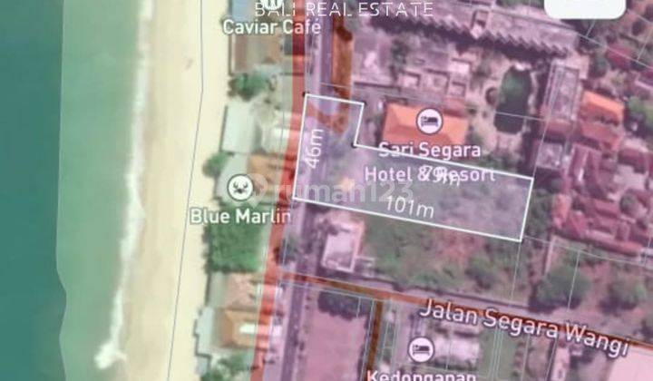 Tanah di Kedonganan,Jimbaran Badung SHM 5.300 m² 2