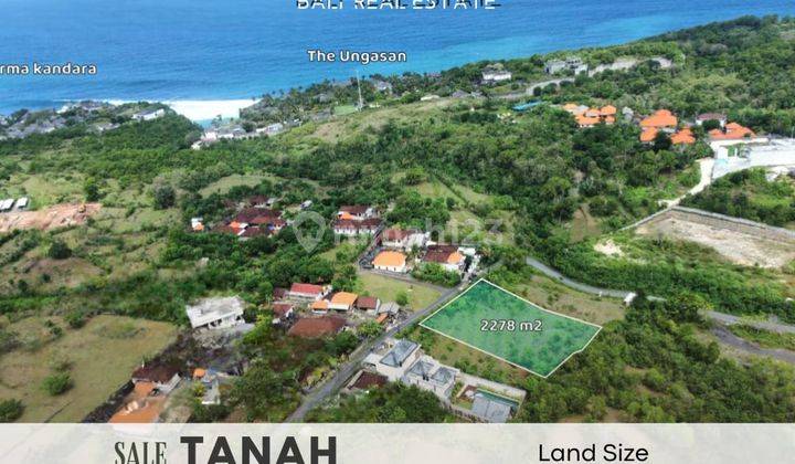 Tanah di Melasti Ungasan , Badung Sertifikat Hak Milik 2.278 m² 1