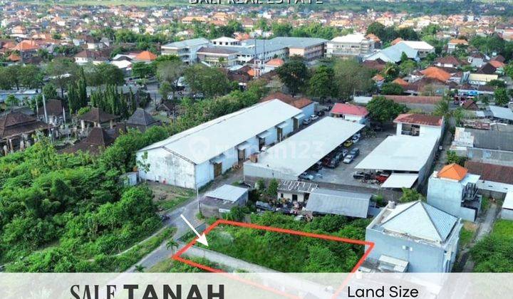 Tanah di Cokroaminoto, Ubung Denpasar SHM 595 m² 1