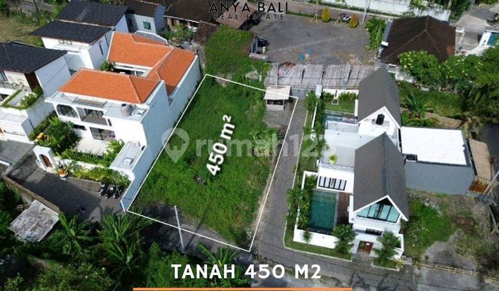 Leasehold Land 450 Sqm In Great Location In Kayu Tulang Canggu 