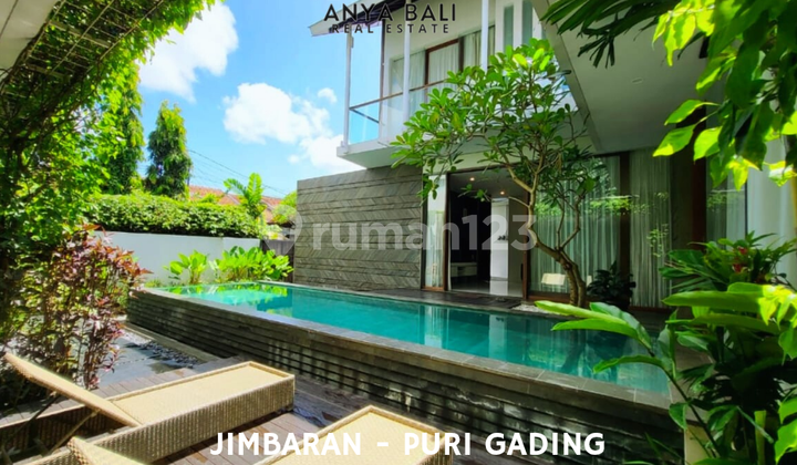 Villa 5 Bedrooms Modern Minimalis Semi Furnished In Jimbaran Bali  1