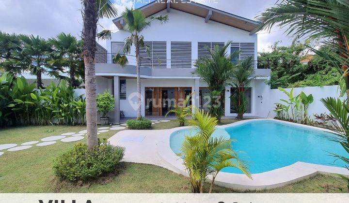 For Lease Longterm Brand New 3 Bedrooms Villa Furnished In Buduk Close To Pererenan Bali. 1