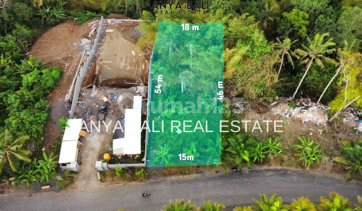 Tanah 8,22 Are Dalam Cluster Villa Di Munggu Dekat Canggu Bali