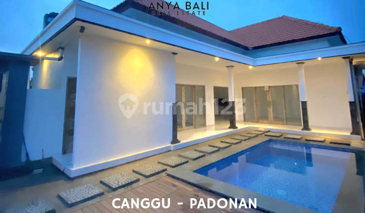 For Lease Minimum 3 Years Brand New Villa Unfurnished 2 Bedrooms In Padonan Close Canggu Bali
