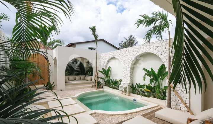 2 Bedrooms Mediterranean Villas Furnished In Pererenan Canggu 2