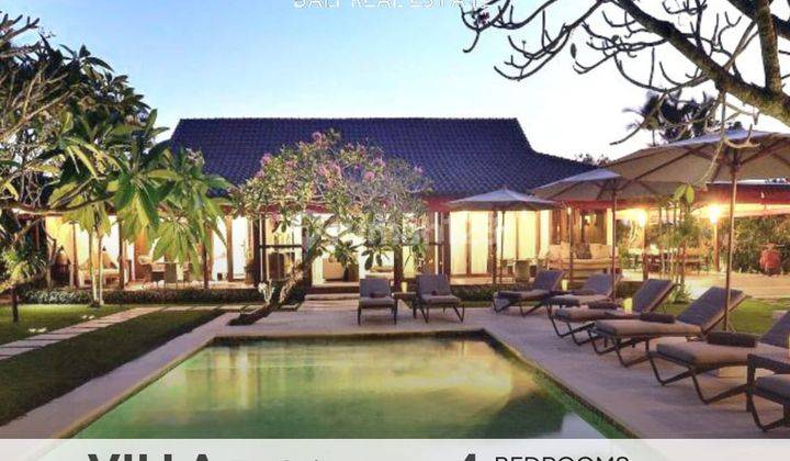 Villa 4 Bedrooms Butuh Renovasi Fully Furnished di Bumbak Umalas Bali 1