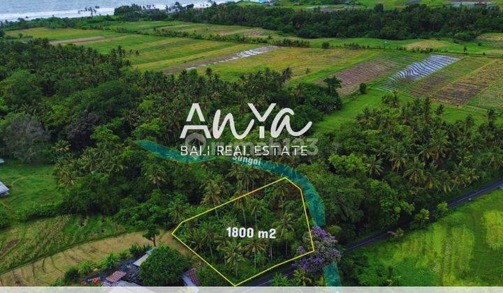 Tanah di Beraban Selemadeg, Tabanan SHM 1.800 m² 1