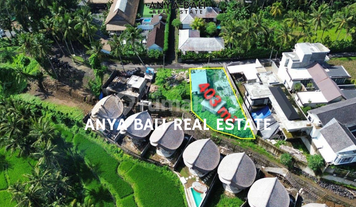 Tanah 4 Are Kawasan Villa Pengosekan Ubud  2