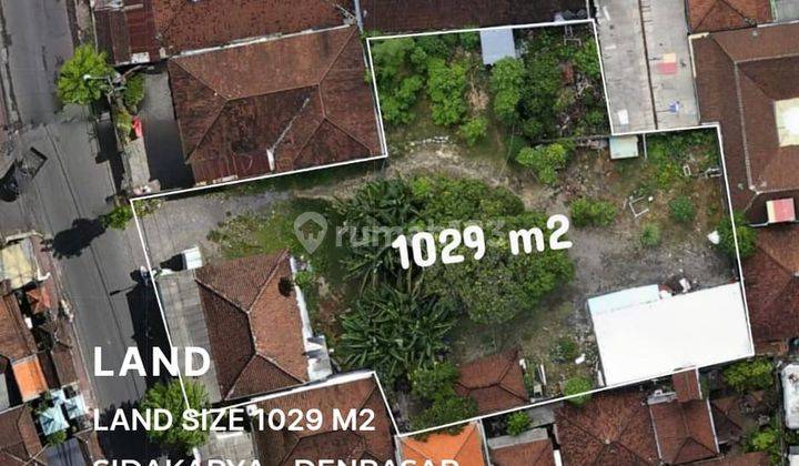 Dijual Tanah seluas 10,29 Are lokasi pinggir jalan utama dekat pusat kota Denpasar. 1