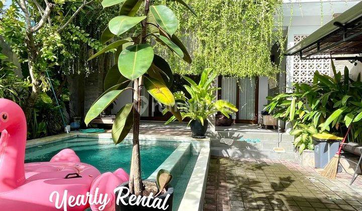 Yearly Rental 3 Bedrooms Villa Furnished In Canggu Bali  1