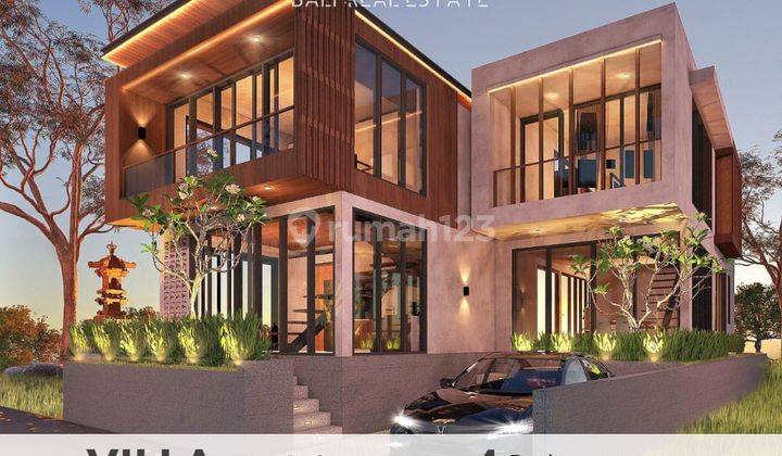 For Sale Brand New Luxury Villa 4 Bedrooms With Ocean And Ricefield View In Cemagi Bali. 1