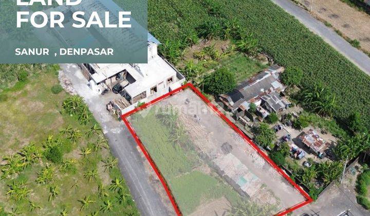 Langka dan premium Tanah 6 Are ITR Pariwisata di Sanur Denpasar 1