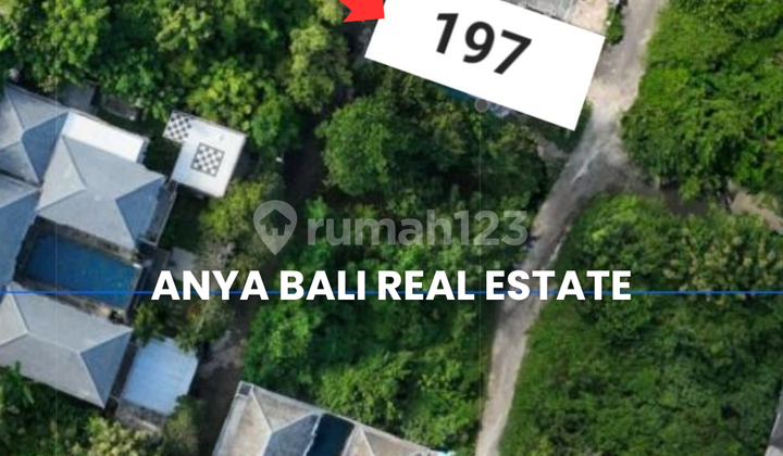 Tanah 197 M2 Dgn Ocean View Dekat Airis Lingkungan Villa di Pecatu Bali