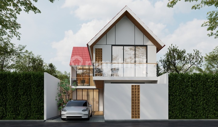 Yearly Rent Brand New Villa 3 Bedrooms Close Beachside In Sanur Denpasar Bali.