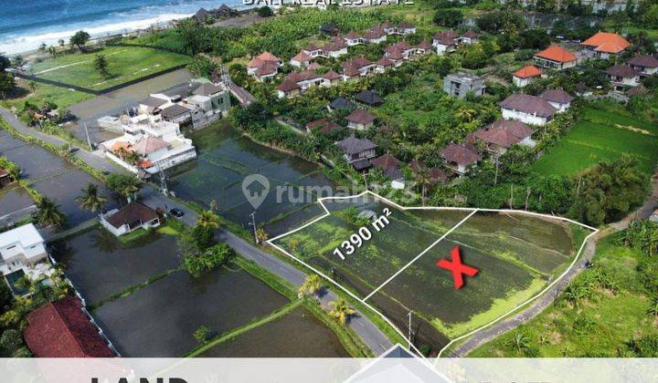 Tanah di Pantai Keramas, Gianyar Sertifikat Hak Milik 1.390 m² 1