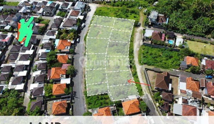 Tanah di Saba, Gianyar Sertifikat Hak Milik 1.000 m² 1