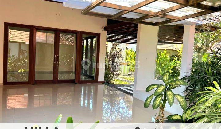 For Sale Villa 3 Bedrooms Need Renovation With Style Balinesse Design In Sanur Bali  1