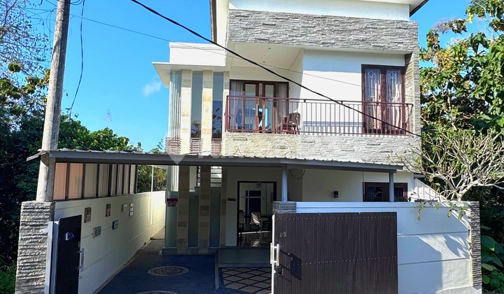 Semi Villa 3 Bedroom Fully Furnished with Pool Jacuzzi and Jungle View in Nusa Dua Bali