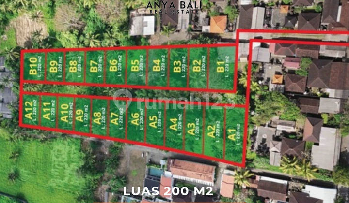Tanah Kavling 2 Are di Mas Ubud Gianyar. 1