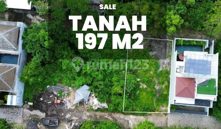 Tanah 197 M2 Dgn Ocean View Dekat Airis Lingkungan Villa di Pecatu Bali Tanah 197 M2 Dgn Ocean View Dekat Airis Lingkungan Villa di Pecatu Bali