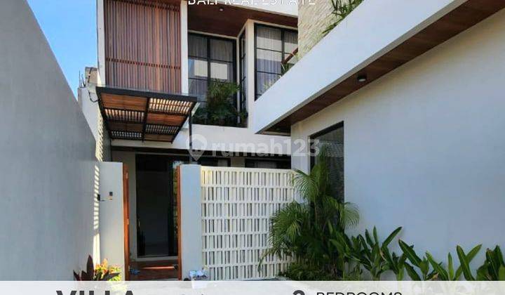 Freehold Brand New 3 Bedrooms Villa Furnished In Kerobokan Bali 1